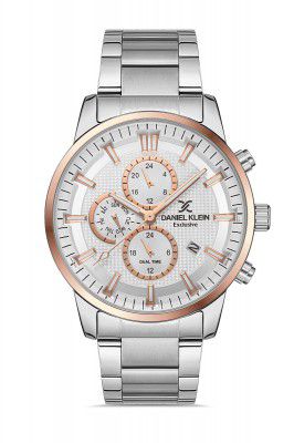 DANIEL KLEIN Analog Silver Dial Mens Watch-DK.1.13133-3