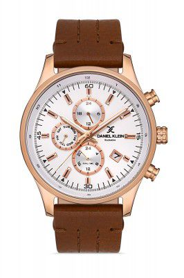 DANIEL KLEIN Analog Silver Dial Mens Watch-DK.1.13118-4