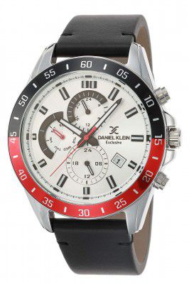 Daniel Klein Analog Silver Dial Mens Watch-DK.1.12455-6