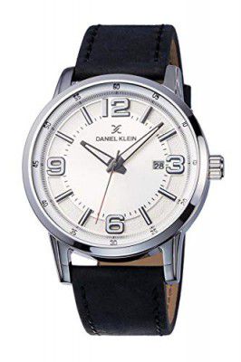 Daniel Klein Analog Silver Dial Mens Watch-DK12013-1