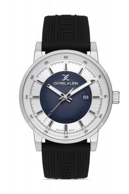 DANIEL KLEIN Analog Silver Grey White Dial Mens Watch-DK.1.13198-1