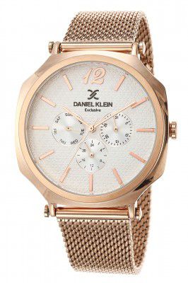 Daniel Klein Analog White Dial Mens Watch-DK.1.12516-2