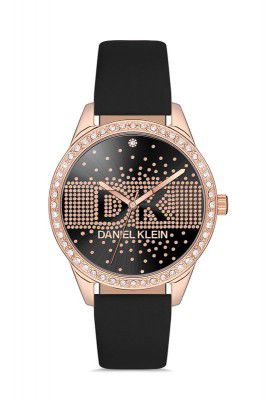 DANIEL KLEIN Analogue Black Dial Men's Watch-DK.1.12696-5