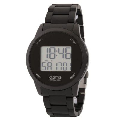 Daniel Klein Digital Black Dial Mens Watch-DK.1.12658-3