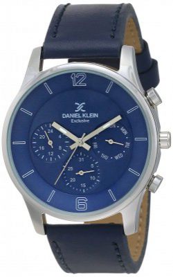 Daniel Klein Exclusive-Gents Analog Blue Dial Mens Watch-DK11739-3
