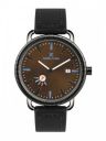 Daniel Klein Men Printed Dial & Leather Bracelet Style Straps Analogue Watch DK.1.14023-2...