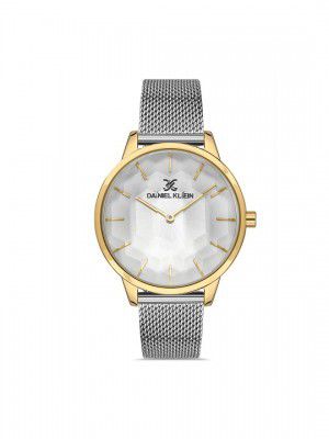 Daniel Klein Premium Women Silver-Toned Dial & Bracelet Strap Analogue Watch DK.1.13226-4