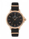 Daniel Klein Trendy Women Black Dial & Leather Straps Analogue Watch DK.1.13260-3...