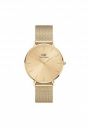 Daniel Wellington Analog Women's Watch (Gold Dial Gold Colored Strap)...