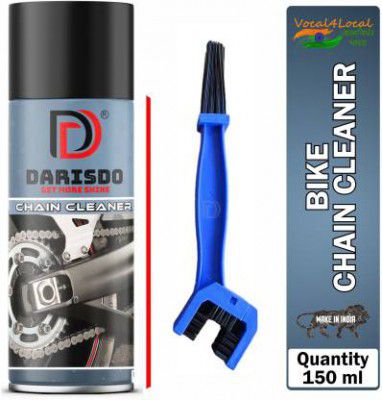 Darisdo Chain Cleaner With Brush Spray All Bike Chain Cleaner Chain Oil For Bike Best Quality 150ml Chain Oil  (150 ml)