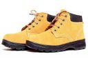 DARIT Steel Toe Safety Work Shoes Boots Non Slip Non Oil and Abrasion Resistance Leather (Numeric_5) Yellow...