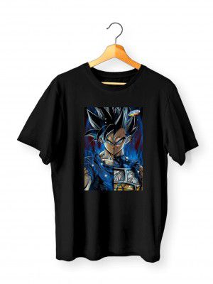 Darkbuck Anime T Shirt for Men and Women Regular Fit Dragon Ball z Goku Tshirts Bio Wash Unisex Pure Cotton Casual Wear Round Neck T-Shirt