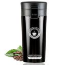 Darkpyro Coffee Mug with Leak Proof Lid,Travel Mug,380ml (Pack of 1) Black...