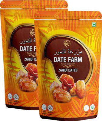 DATE FARM Zahidi Luxury | Natural Khajur (2 x 500 g)
