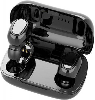 DAYNEO TWS L-21 2 Bluetooth Headset (Black, True Wireless)