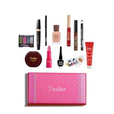 Dazller Festive Combo kit (Medium Skin Tone, Grand Glam Kit)