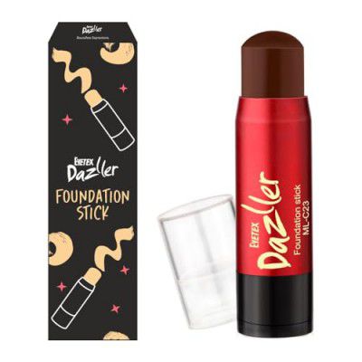 Dazller Foundation Stick, 9g, Contour FS, Creamy Matte, Buildable, Lightweight, Conditions Dry Skin, For All Skin Types
