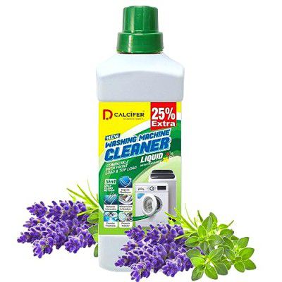 Dcalcifer Washing Machine Cleaner Descaler Liquid Quick Descale Appliance Descaling Deep Tub Clean for Semi Fully Automatic Drum Cleaning for Front and Top Load 500ml
