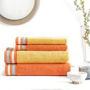 Ddecor Live Beautiful, 500 GSM, Pack of 2 Bath Towels and 2 Hand Towels Set for Gifting ...