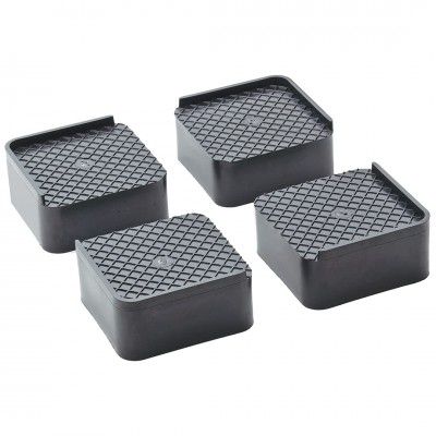 DDecora Premium Fridge Stand Multipurpose Heavy Duty Stand for Washing Machine - Set of 4 Pcs