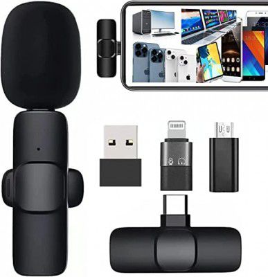 DDLC Wireless Lavalier Microphone Mic System for YouTube Facebook Live Stream