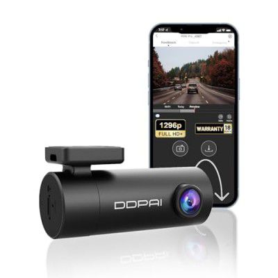 DDPAI Dash Cam for Car, 2K Resolution, with 3MP Camera