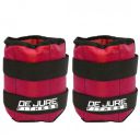 DE JURE FITNESS Ankle & Wrist Weight Set, Adjustable Strap, 1.5KG Pair (1.5Kg x 2 = 3kg) (E) Red...