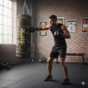 De Jure Fitness Heavy Duty Filled Punching Bag with Rust-Proof Steel Hanging Chain (Camo-Polyester - Filled, 2 Ft)...