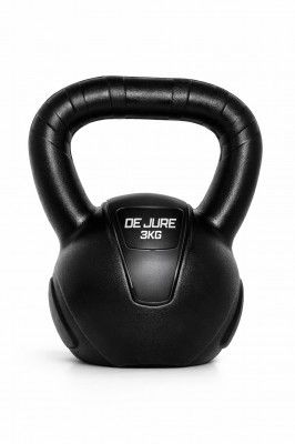De Jure Fitness PVC Kettlebell 3kg