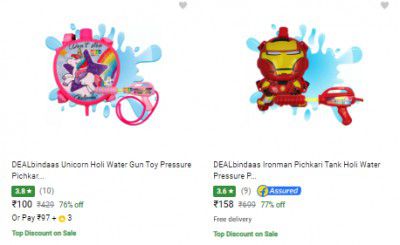 Dealbindaas Battle Toys Starts ₹93