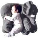 DearJoy Big Size Fibre Filled Stuffed Animal Elephant Soft Toy for Baby of Plush Hugging Pillow Soft Toy for Kids boy Girl Birthday Gift (60 cm, Grey Color)...