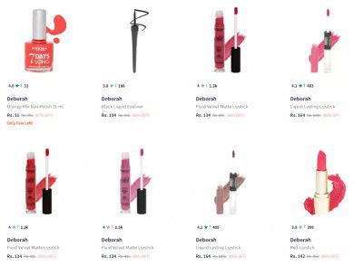 Upto 75% Off Deborah Milano Makeup Beauty Product