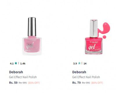 Deborah Nail Polish Upto 85% Off 