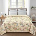 Decent Home Printed Double Comforter for  AC Room&nbsp;(Cotton, Beige)...