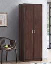 DeckUp Giona Engineered Wood Book Shelf and Display Unit (Walnut, Matte Finish)...