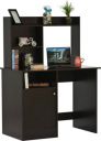 DeckUp Zeus Engineered Wood Office Table  (Free Standing, Finish Color - Dark Wenge, DIY(Do-It-Yourself))...