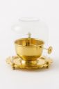 100% Brass Akhand Diya with Adjustable Bati Knob...