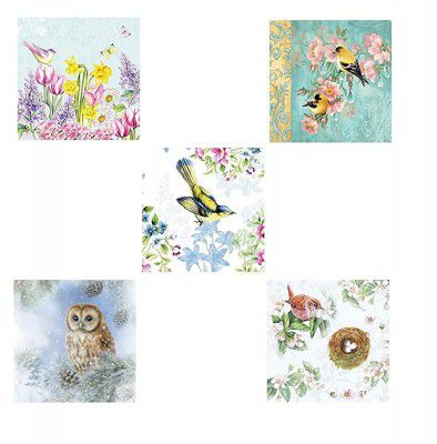 Decoupage Napkin Birds Set 2