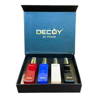 Decoy by Fface Fragrance Starter Gift Set, 4 Eau de Parfum, 20 ml Each