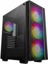 Deepcool MATREXX 55 V4 C Mini-ATX Gaming Cabinet with 4 ARGB Pre- Installed Fans Mid Tower Cabinet  (Black)...