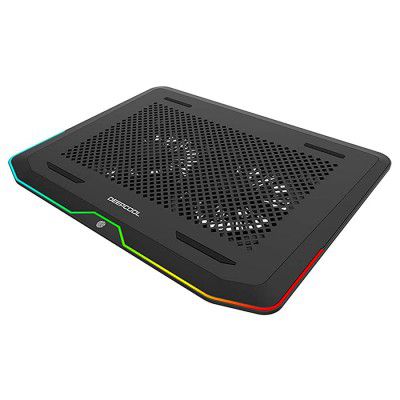 DEEPCOOL N80 RGB Gaming Notebook/Laptop Cooler with RGB LED Lighting | DP-N222-N80RGB