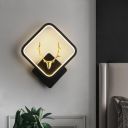 Desidiya Deer Face LED 3 Color Home Decor Fancy Indoor/Outdoor Decorative Lights