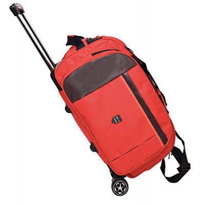Dejan Bags Nylon 52 cm Soft Trolley Duffle Trolley_Red