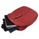 Dejan Bags Trenddy Studded Casual Shoulder Backpack Bag - Ruby Pink...