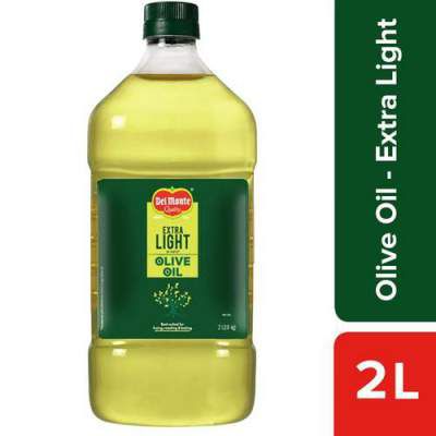 Del Monte Extra Light Olive Oil, 2 L Plastic Bottle