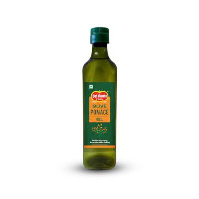 Del Monte Pomace Olive Oil, Ideal for Everyday Indian Cooking & Deep Frying, 500 ml