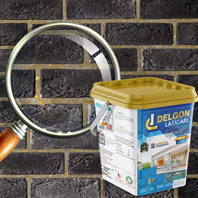 Delgon Laticare Premium Sparkle/Glitter Epoxy Tile Grout 1Kg (Golden White - 101)