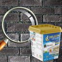 Delgon Laticare Premium Sparkle/Glitter Epoxy Tile Grout 1Kg (Golden Blue Sapphire - 105)...