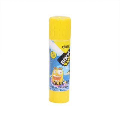 deli A21010 Bumpees PVP Glue Stick - Pack of 6, Clear