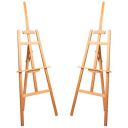 deli Arte Nuevo W73879 Artist Range Tilted Sketching Wooden Easel Stand (Holds Canvases Upto 45)...